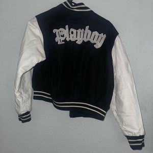 leather playboy varsity